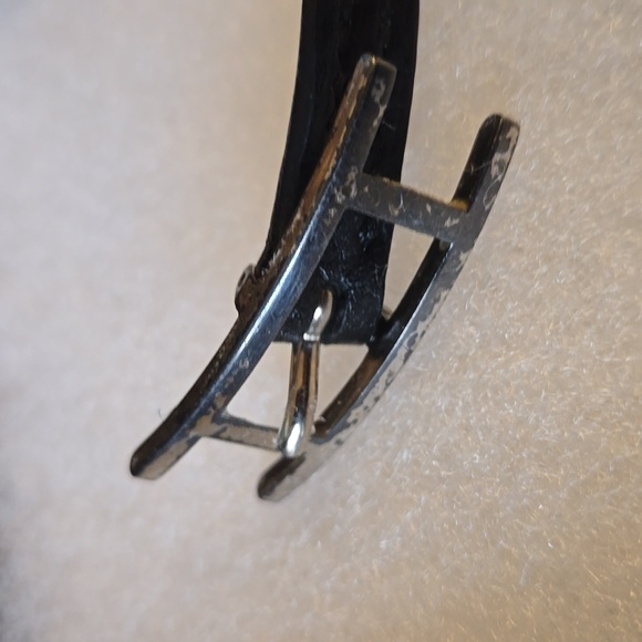 Hermes Api Black Leather Bracelet - Picture 8 of 8